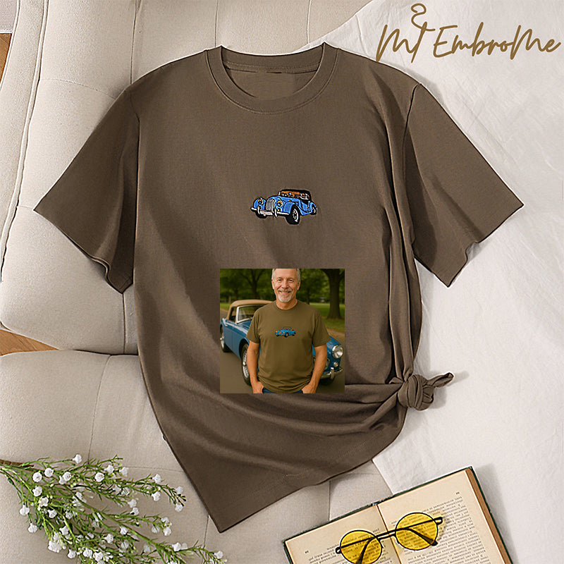 Bestickte Kleidung mit individuellem Muster, einzigartige Geschenke mit Ihrem besonderen Design