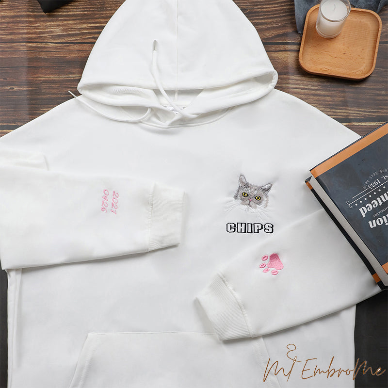 Embrome-Custom pet embroidered clothing, unique gifts with your cat's photo